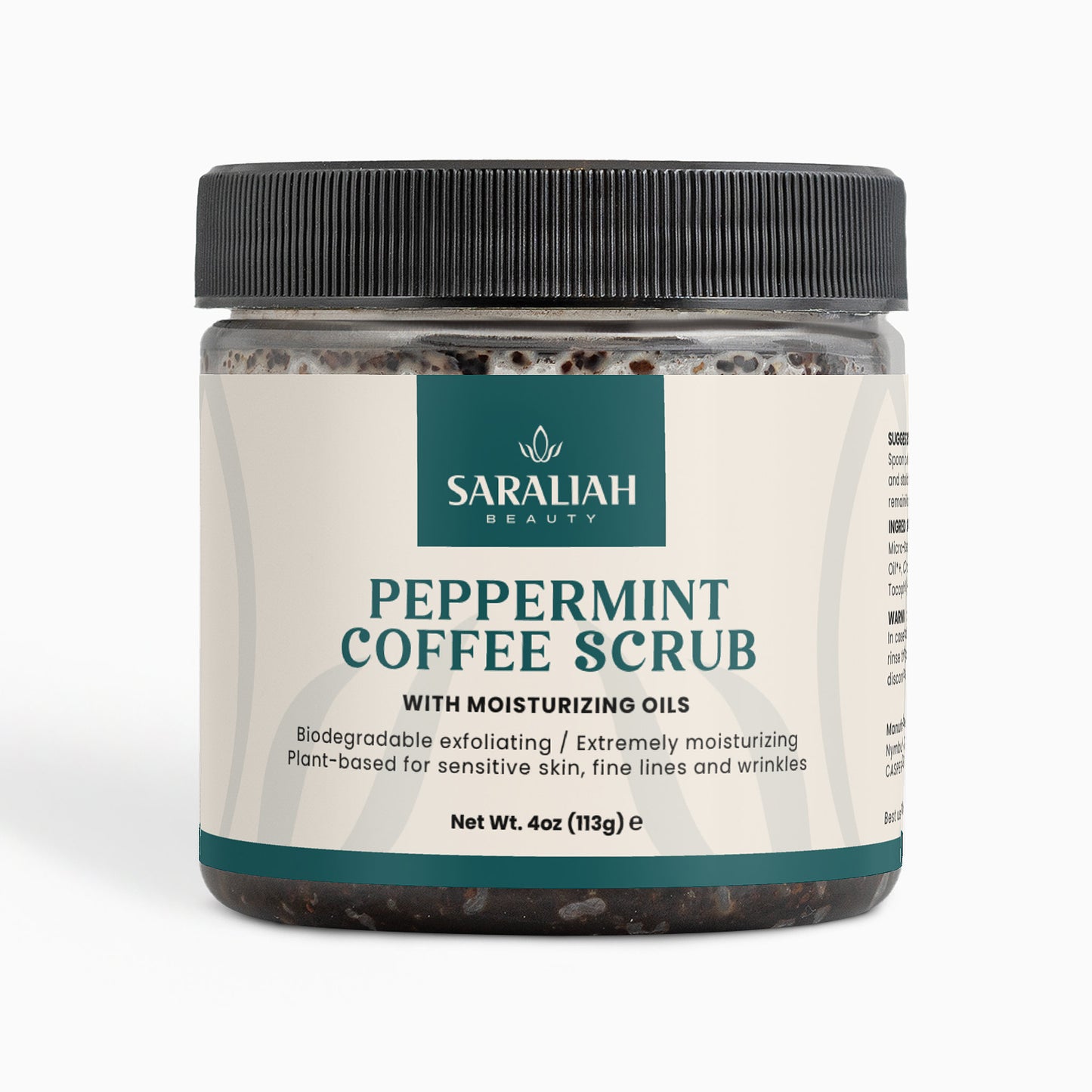 Peppermint Coffee Scrub