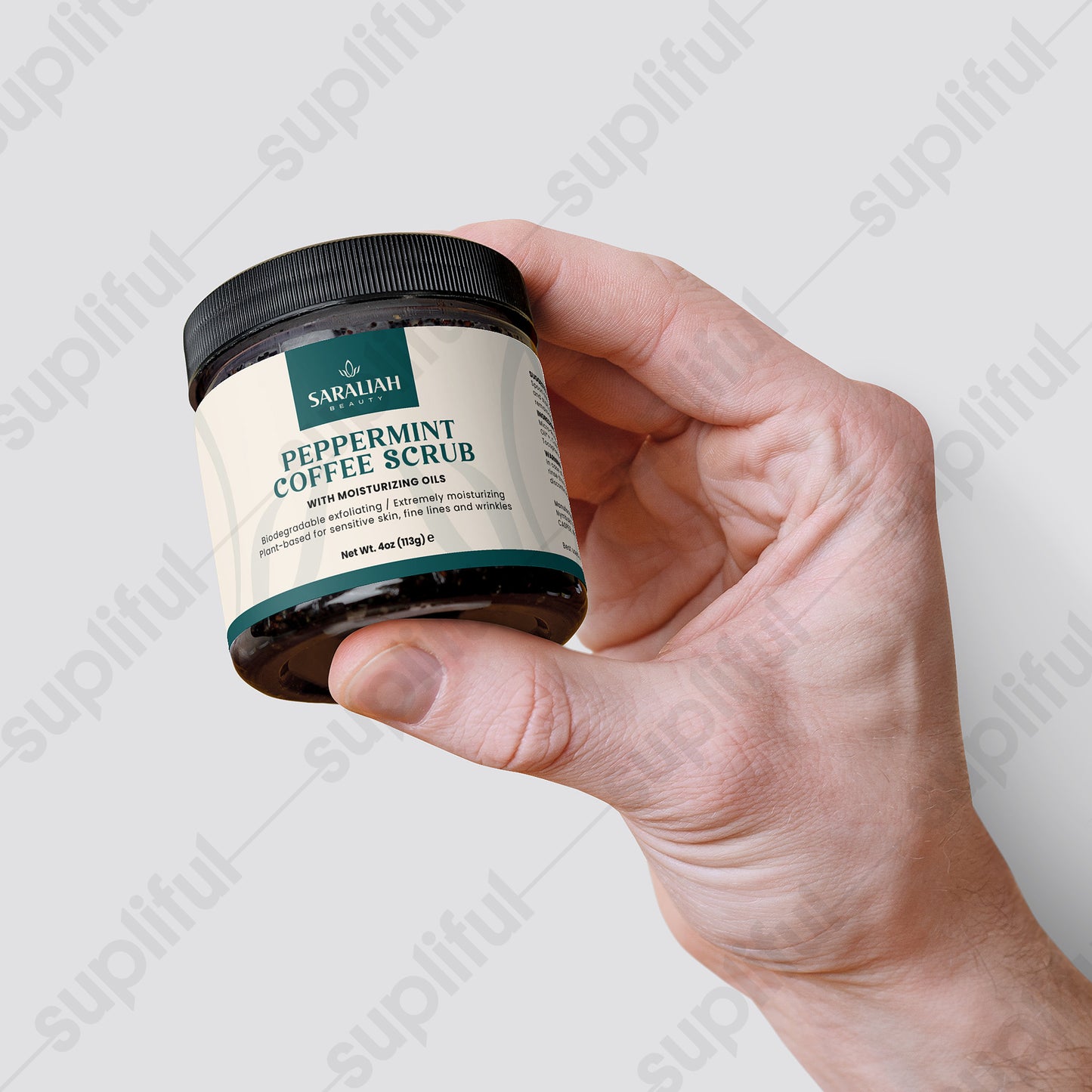 Peppermint Coffee Scrub