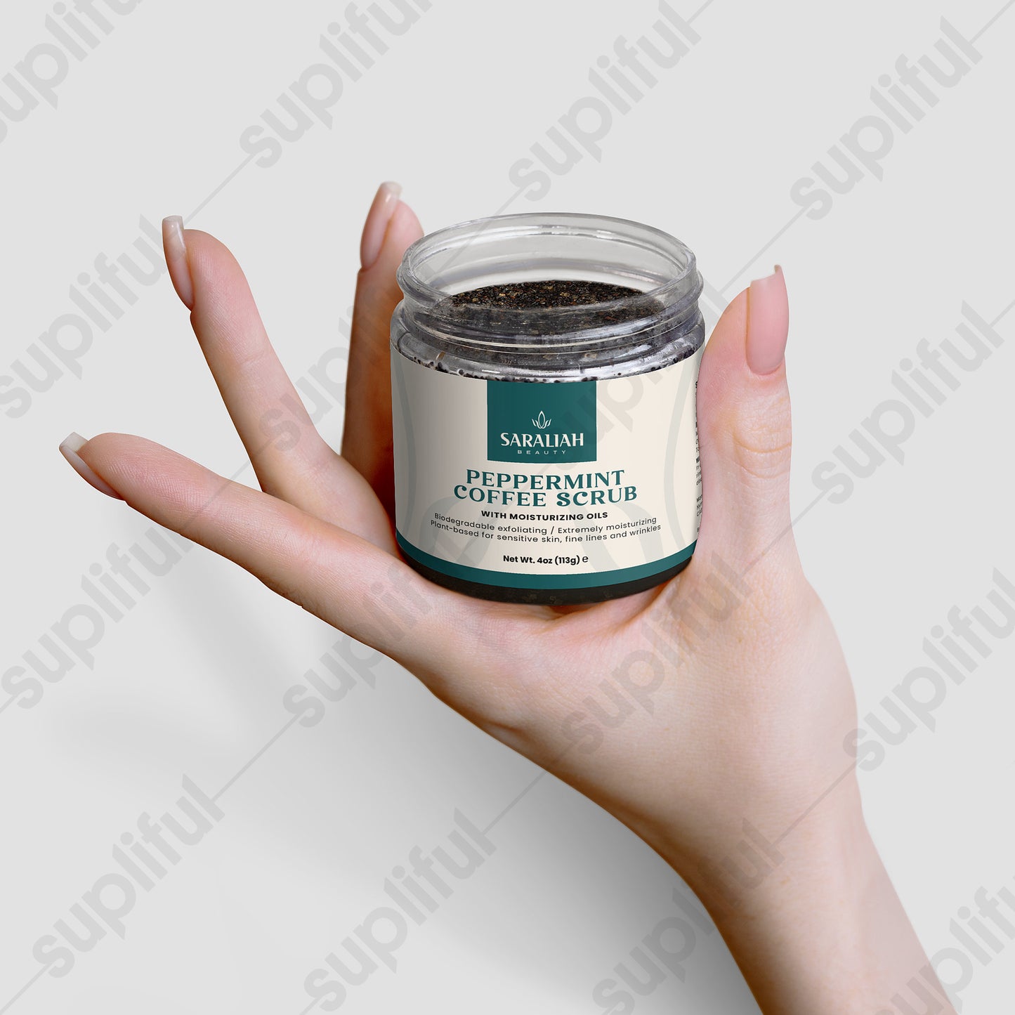 Peppermint Coffee Scrub