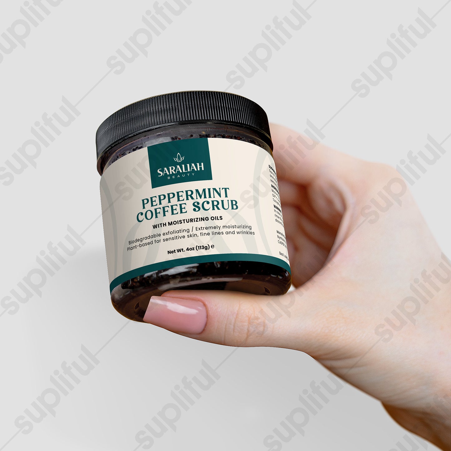Peppermint Coffee Scrub