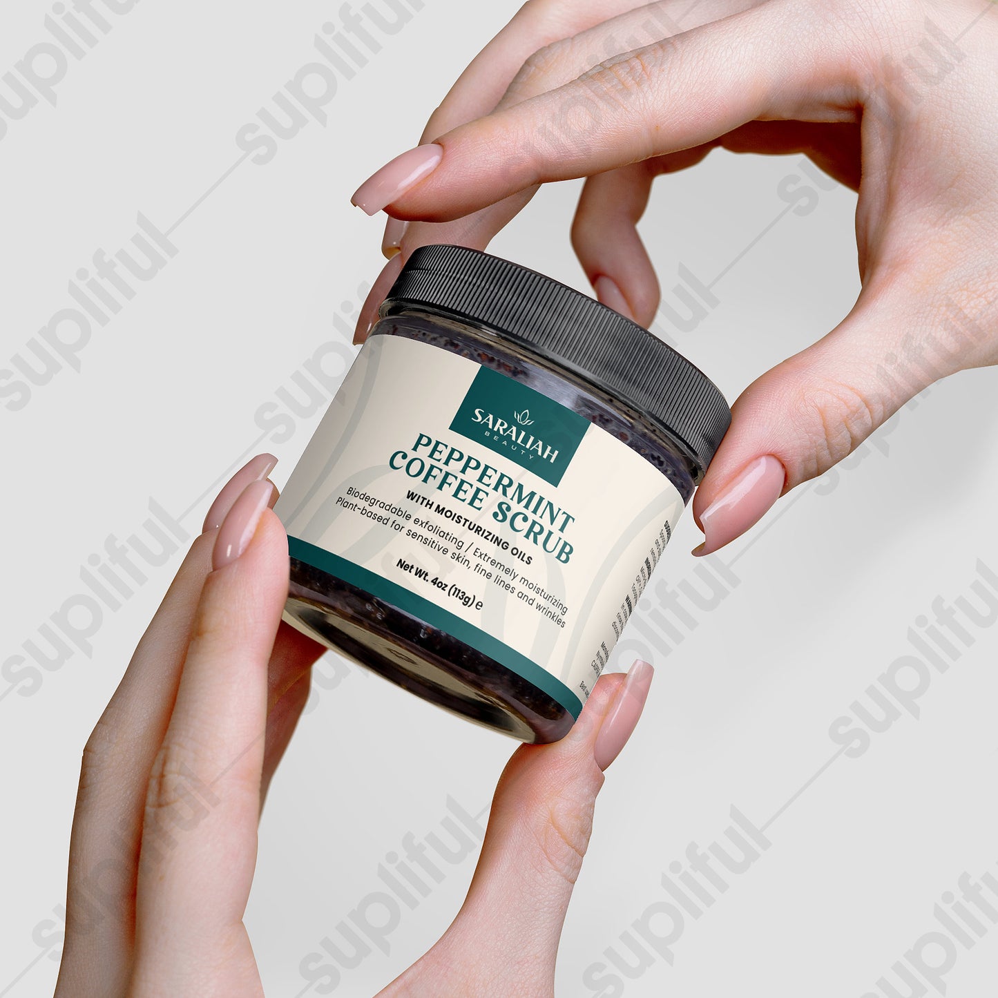 Peppermint Coffee Scrub