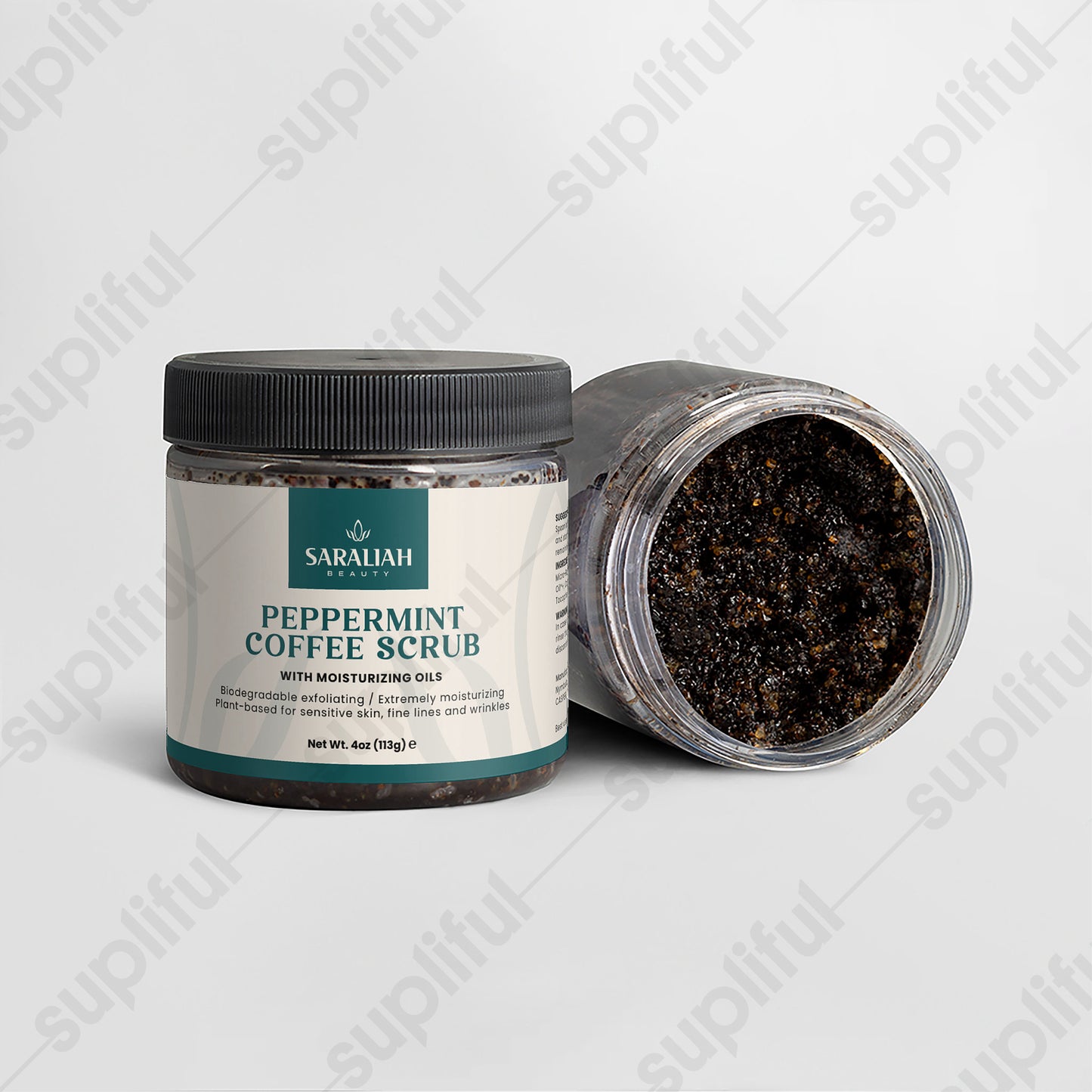 Peppermint Coffee Scrub