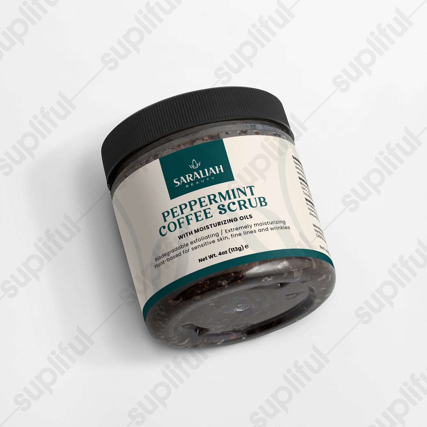 Peppermint Coffee Scrub