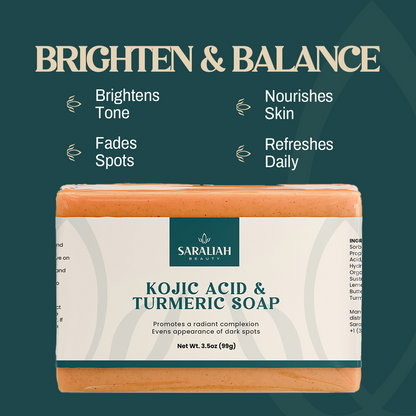 Kojic Acid & Turmeric Soap